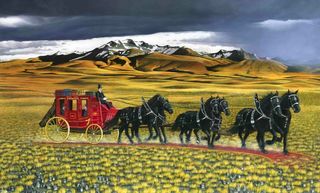 THE HIGH ROAD OPEN EDITION PRINT Large 500x300mm