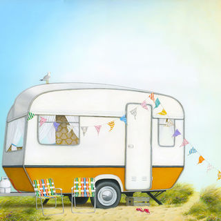 A KIWI DREAM OPEN EDITION PRINT Large 450x417mm