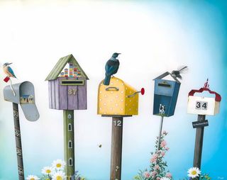 A Box of Birds 950mmx750mm $9,500 SOLD